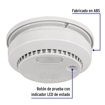 Detector de humo con alarma