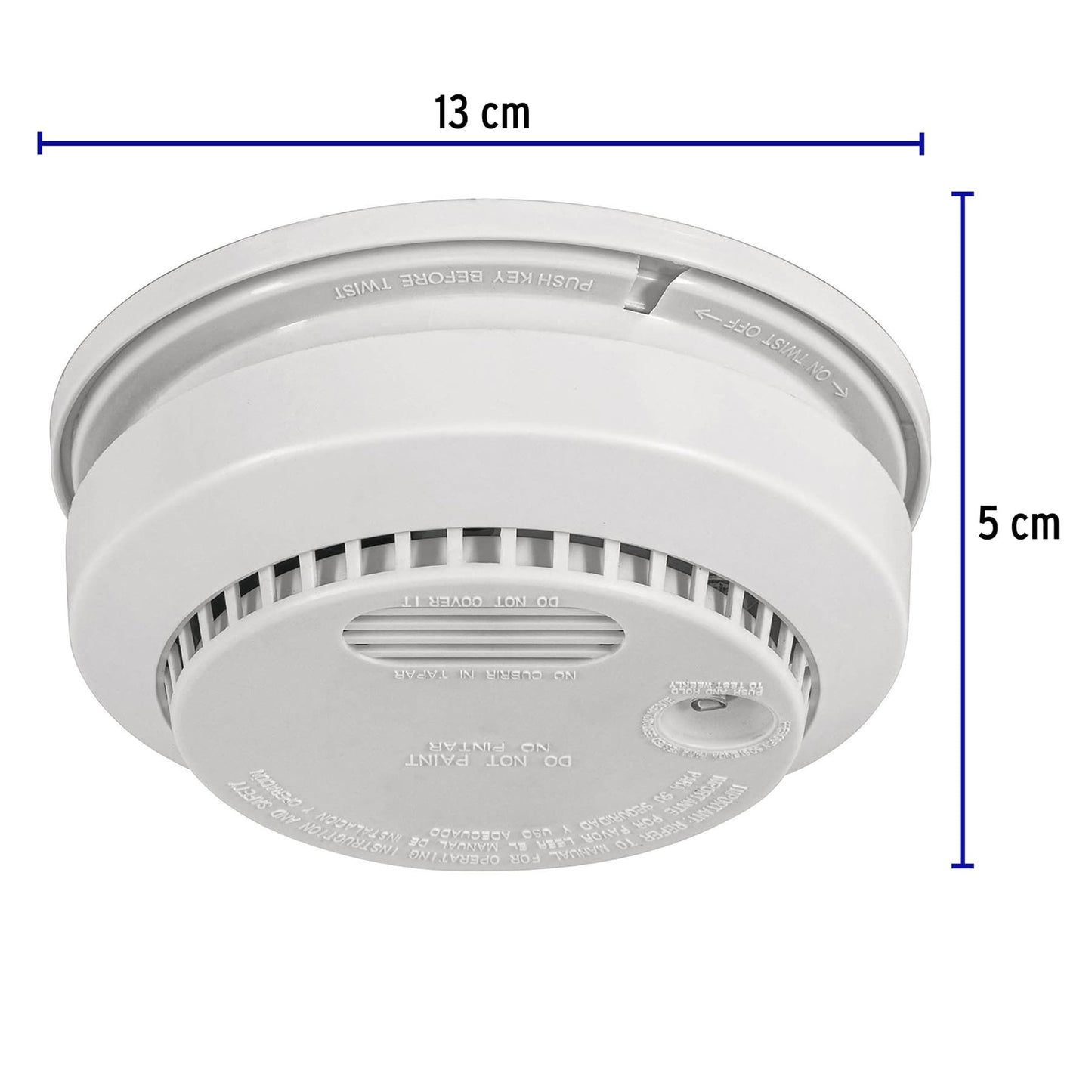 Detector de humo con alarma