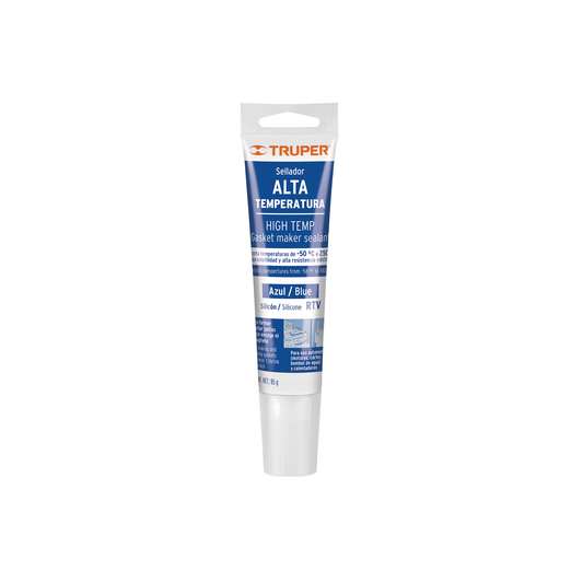 Sellador de silicón azul RTV para altas