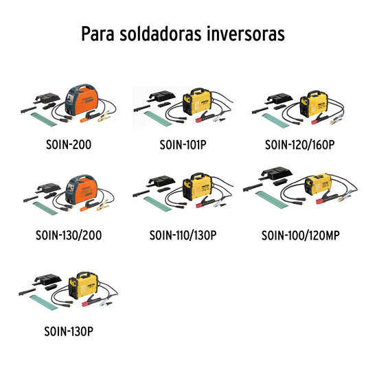 Antorcha para soldadoras inversoras