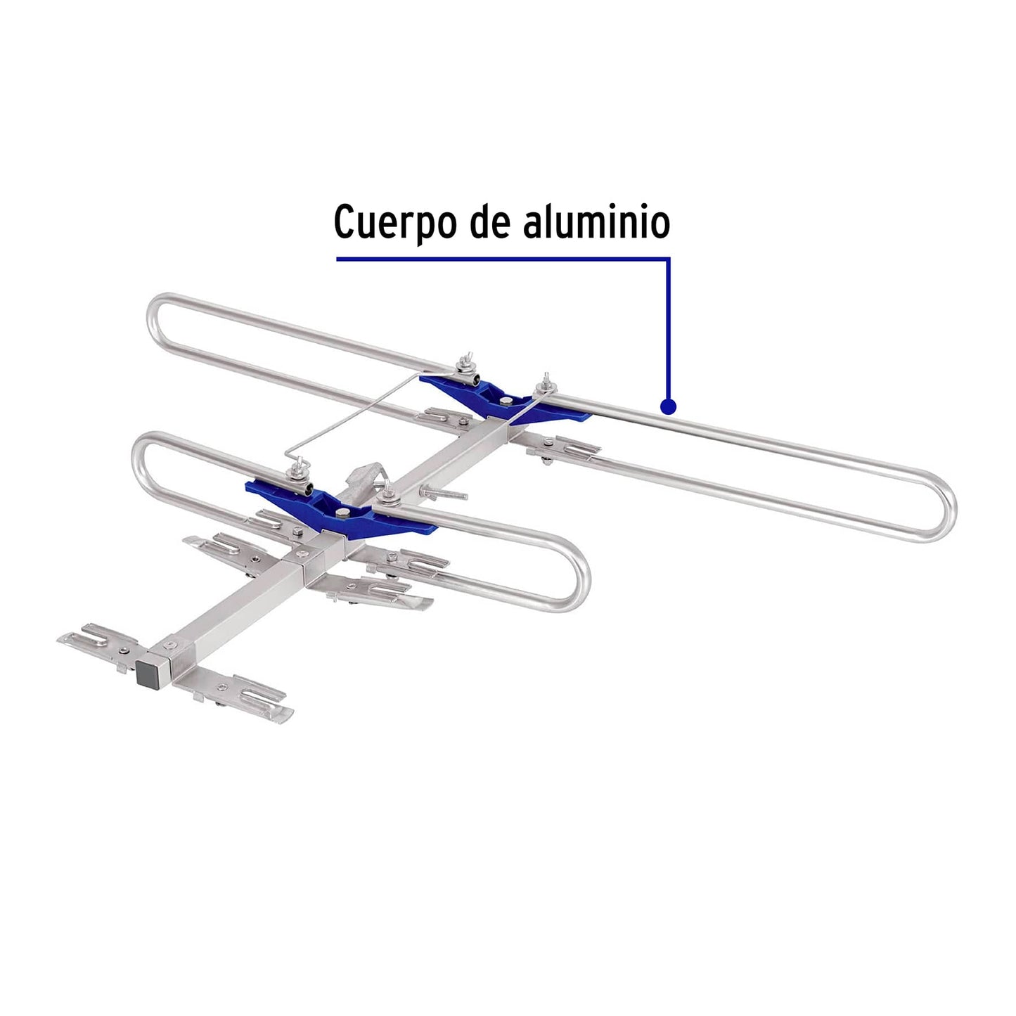 Antena aérea para HD TV de 4 elementos y 2 dB