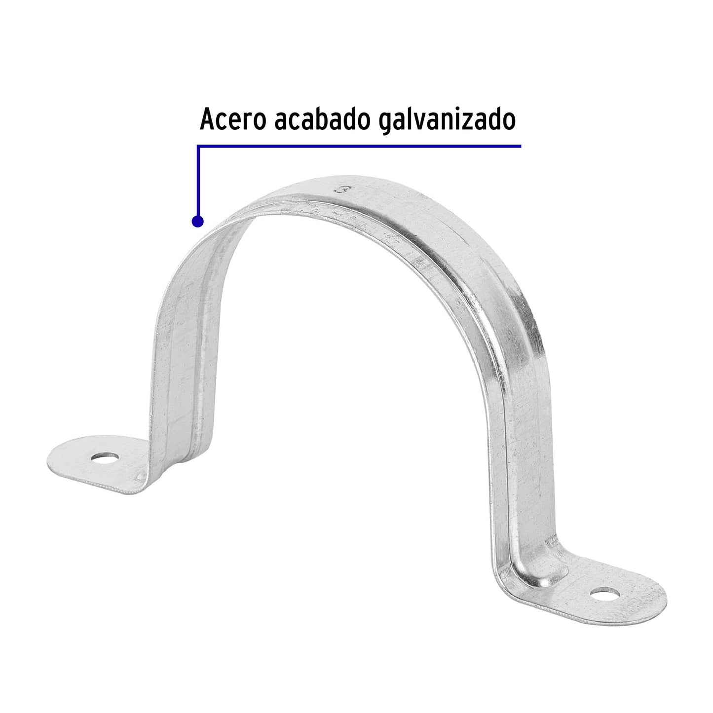 Bolsa 5 abrazaderas omega 3 pulg