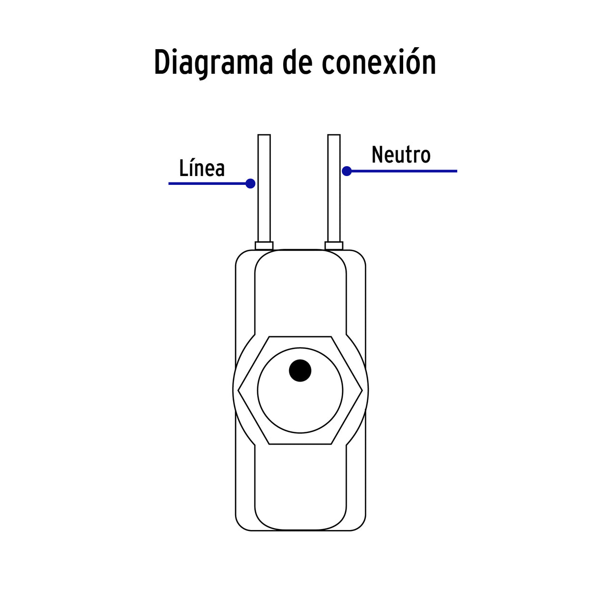 Interruptor de palanca con cable, 1 polo, on-off · vista 4