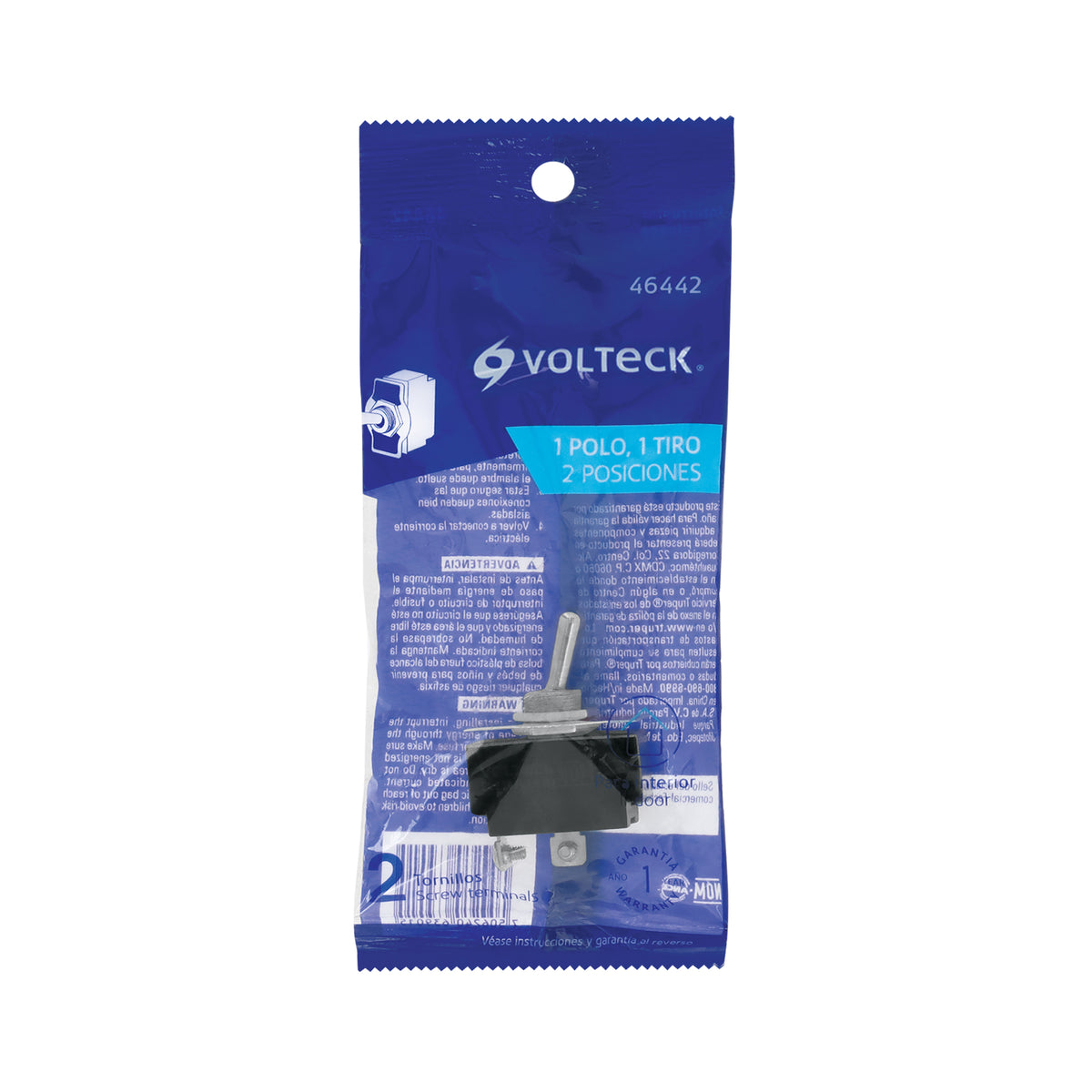 Interruptor de palanca, 1 polo, on-off · vista 5