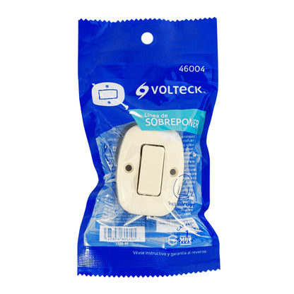 Interruptor de sobreponer sencillo