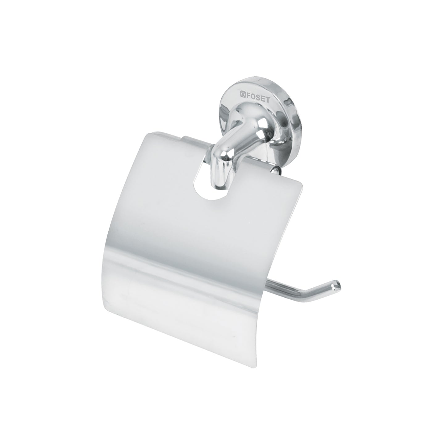 Portarrollo con cubierta de acero inoxidable