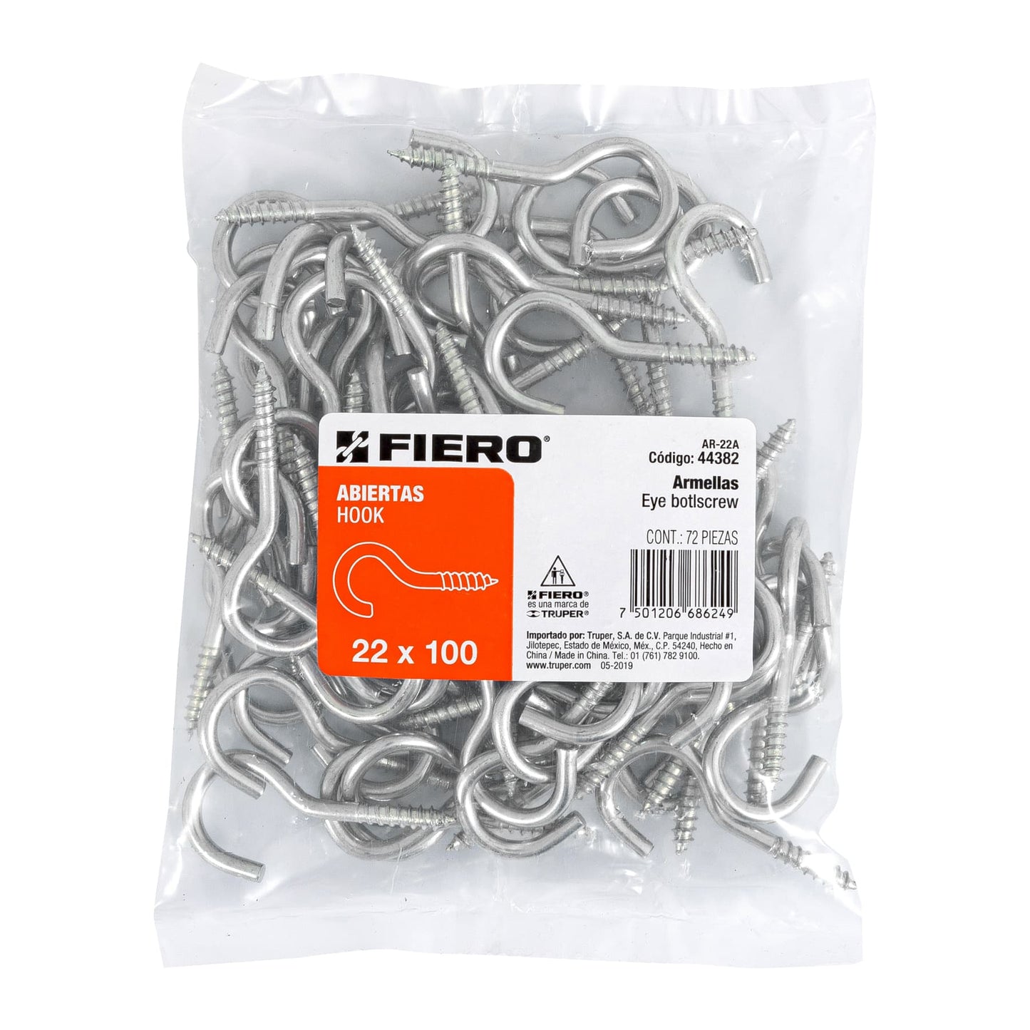 72 Armellas Abiertas 22 x 100