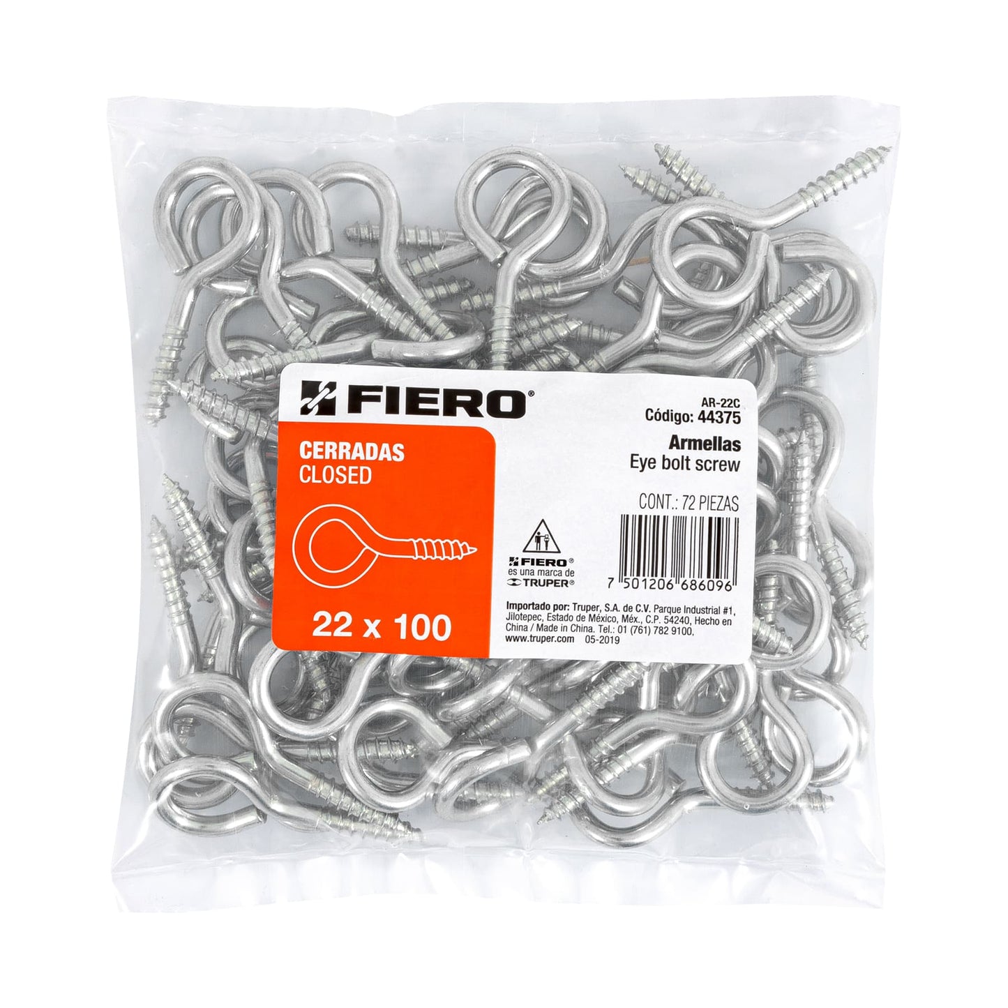 72 Armellas Cerradas 22 x 100