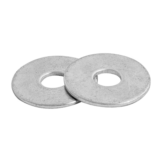 Arandelas Planas Galvanizadas 1/4 pulg Bolsa 1kg