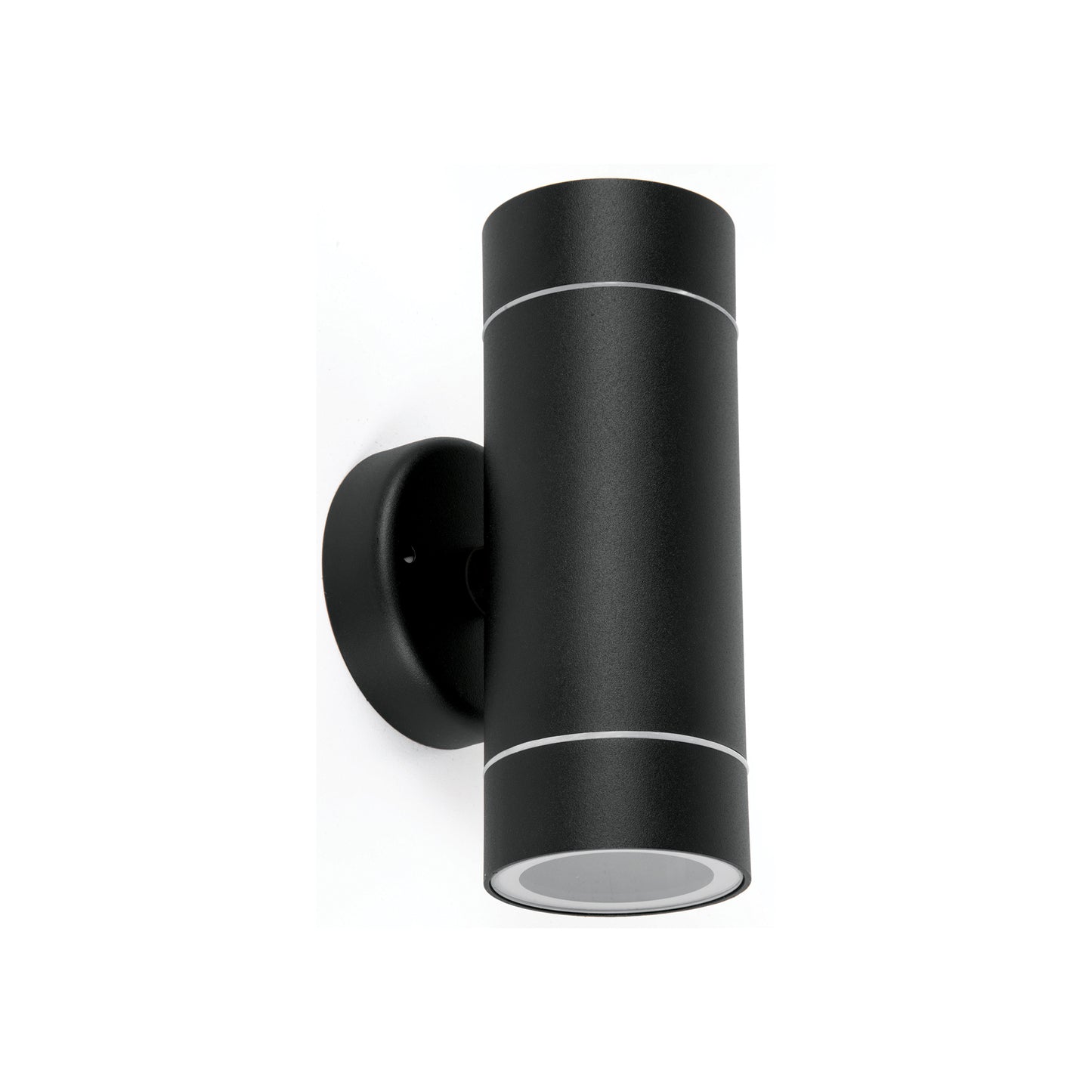 Arbotante de acento con 2 luces tipo spot color negro