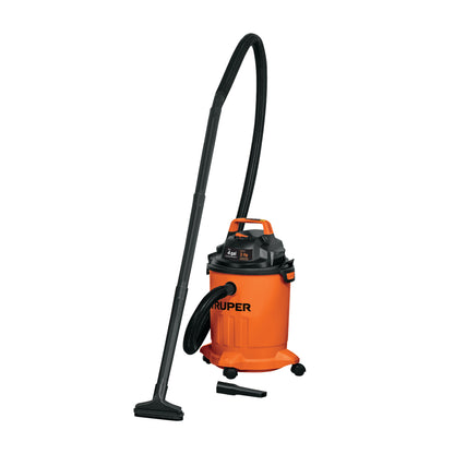 Aspiradora de sólidos y líquidos, 4 gal, plástica