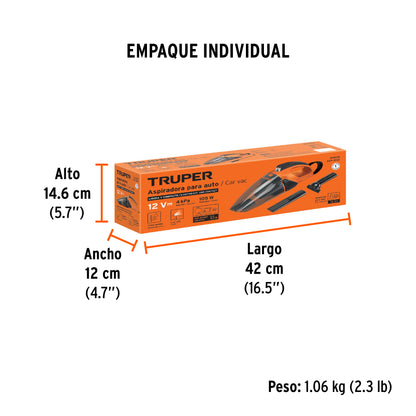 Aspiradora para auto,12 volts · vista 7