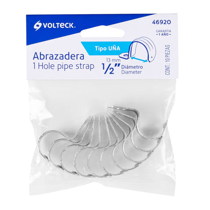Abrazadera tipo uña 1/2 pulg