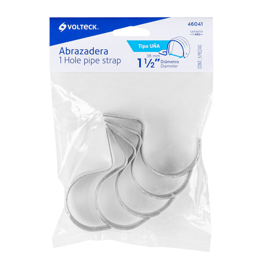 Abrazadera tipo uña 1-1/2 pulg