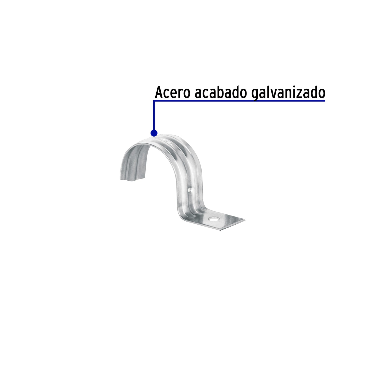 Abrazadera tipo uña 1-1/2 pulg