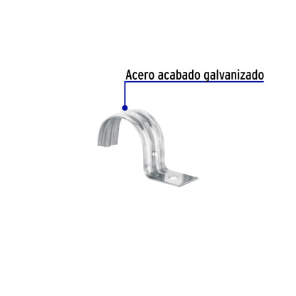 Abrazadera tipo uña 1-1/2 pulg