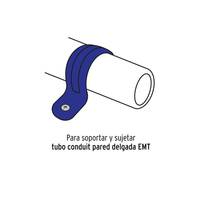 Abrazadera tipo uña 1-1/4 pulg