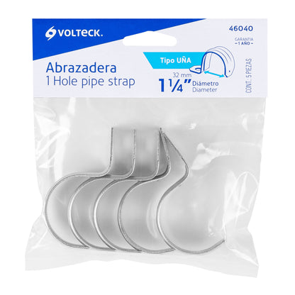 Abrazadera tipo uña 1-1/4 pulg