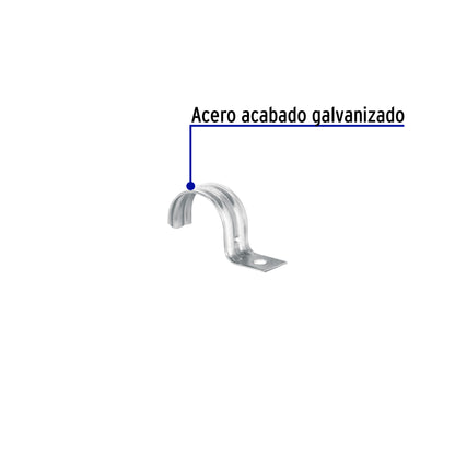 Abrazadera tipo uña 1-1/4 pulg