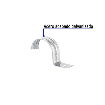 Abrazadera tipo uña 2 pulg