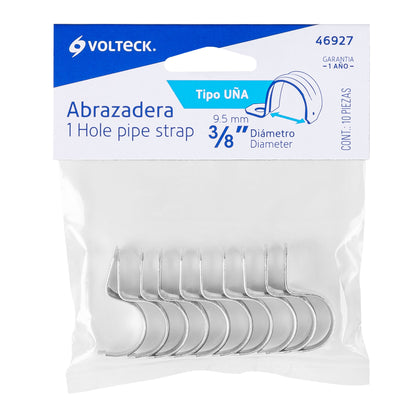 Abrazadera tipo uña 3/8 pulg