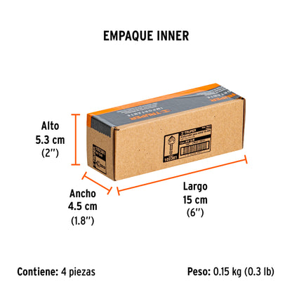 Avellanador HSS cambio rápido 5/8" · vista 6