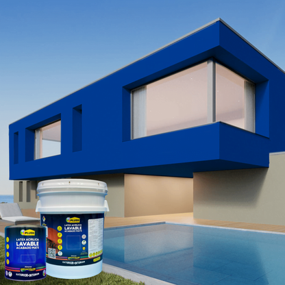 Pintura látex Pluss mate acrílica lavable para interior y exterior