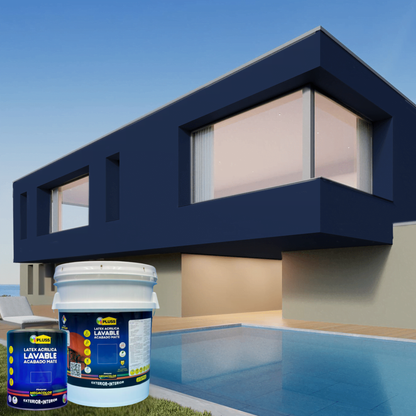 Pintura látex Pluss mate acrílica lavable para interior y exterior
