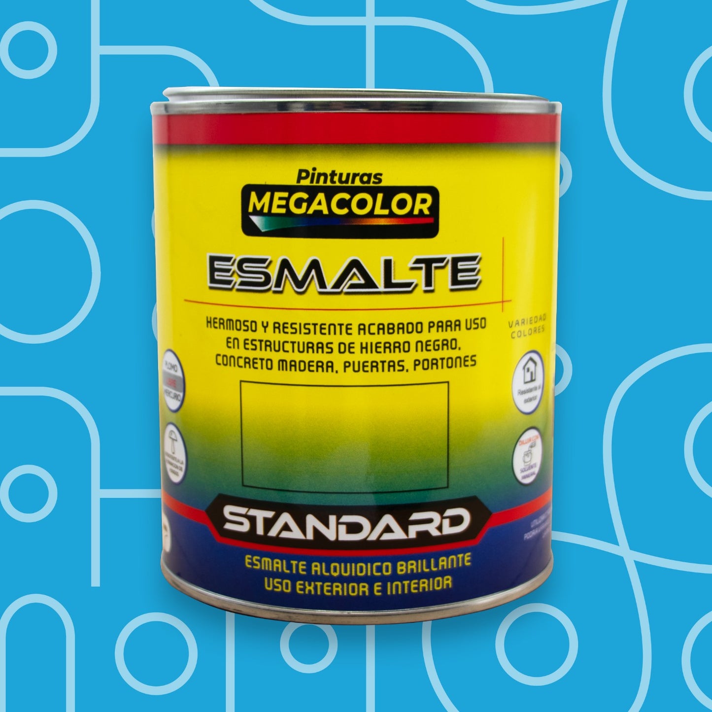 Esmalte Standard alquídico brillante para exterior