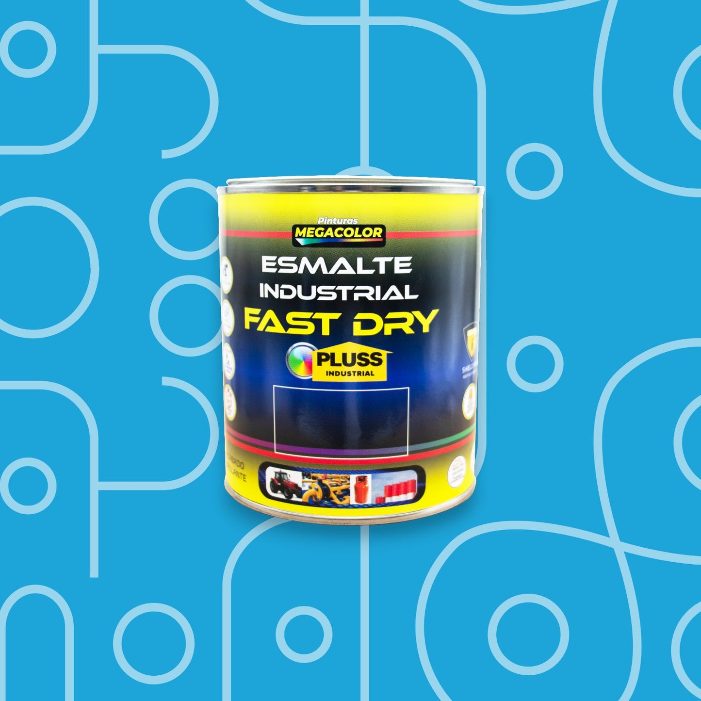 Esmalte industrial Fast Dry para metal y concreto