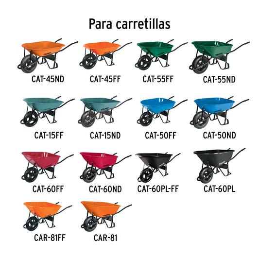 Nariz de bastidor calibre 18 para carretillas