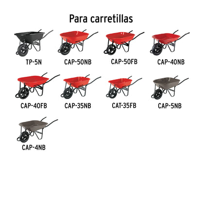 Nariz de bastidor calibre 18 para carretillas