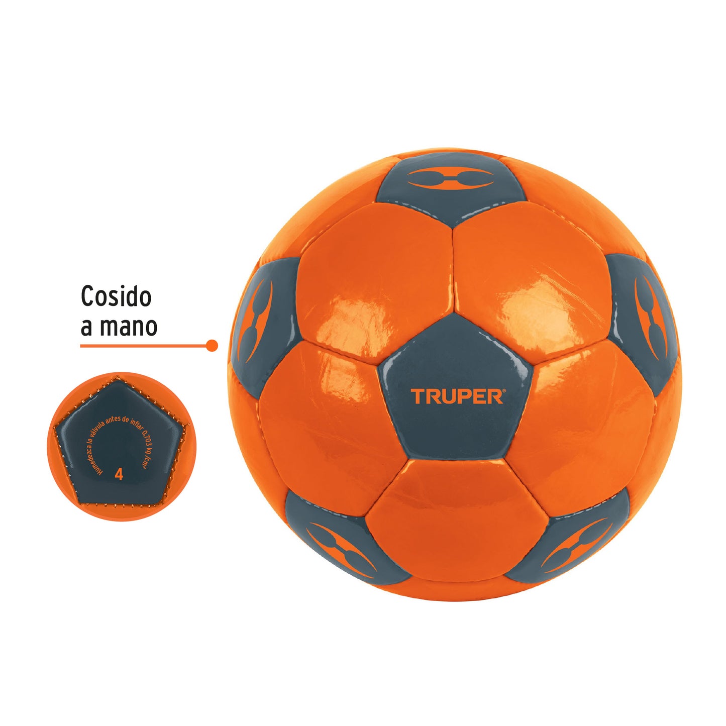 Balón de fútbol No. 5 fabricado en poliuretano