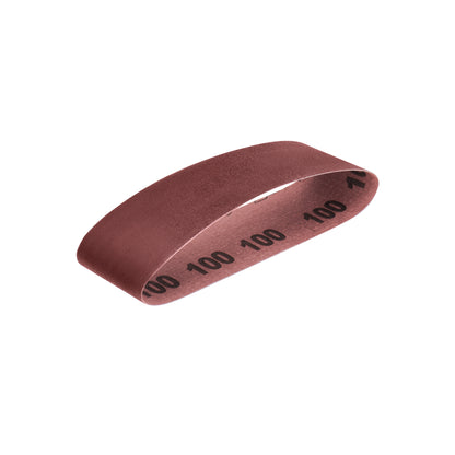 Banda de lija 3x21 pulg grano 100