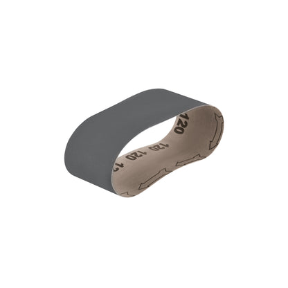 Banda para vidrio 4x24 pulg grano 120