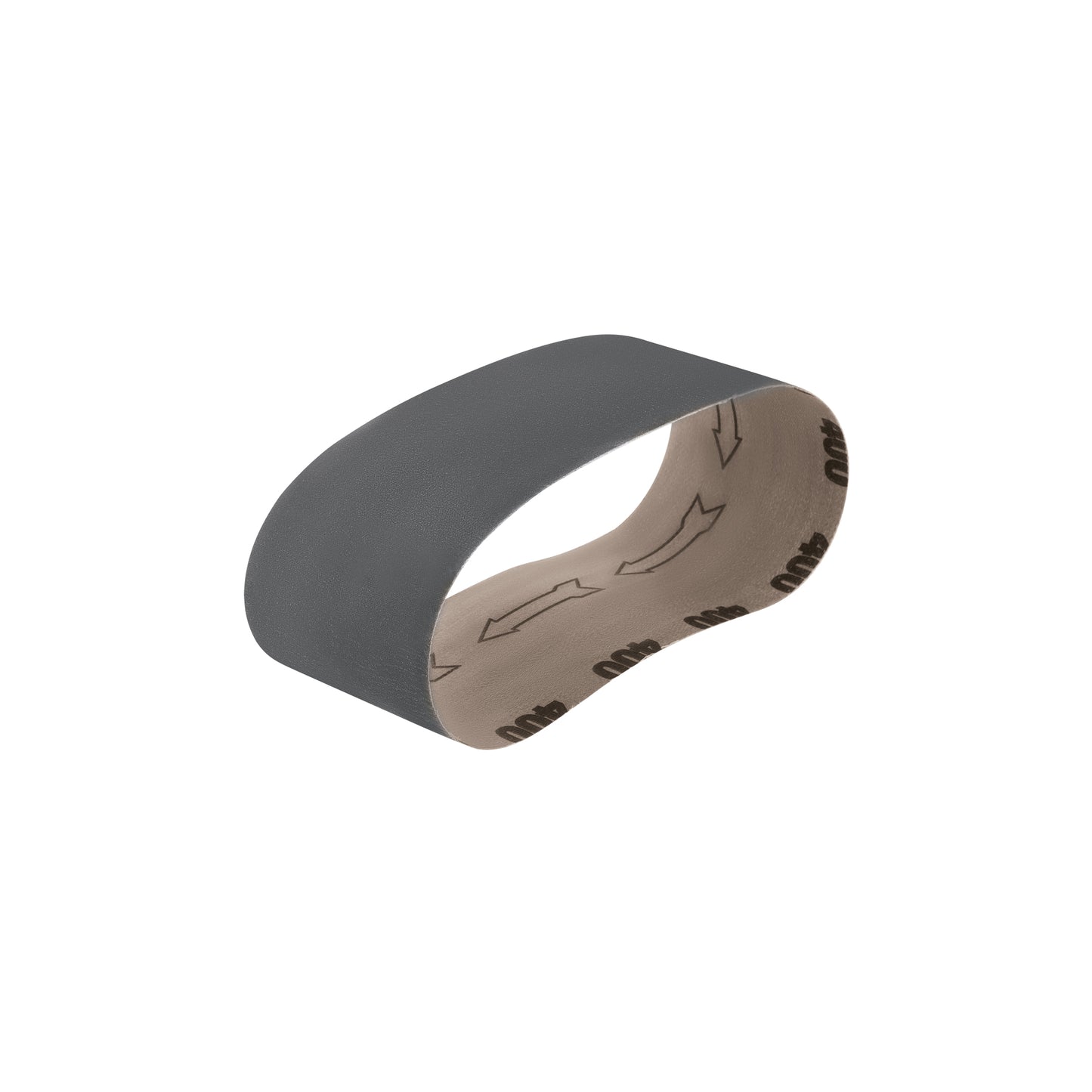 Banda para vidrio 4x24 pulg grano 400