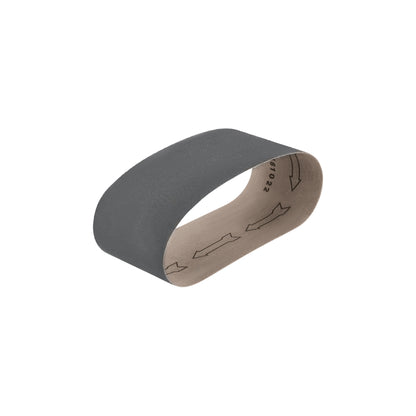 Banda para vidrio 4x24 pulg grano 80