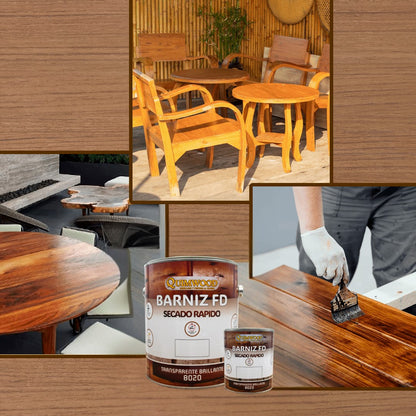 Barniz Fast Dry alquídico de secado rápido