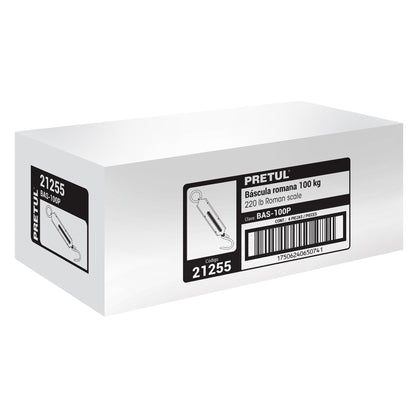 Báscula de resorte con capacidad de 100 kg