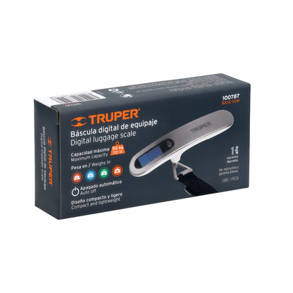 Báscula electrónica para equipaje de 50 kg