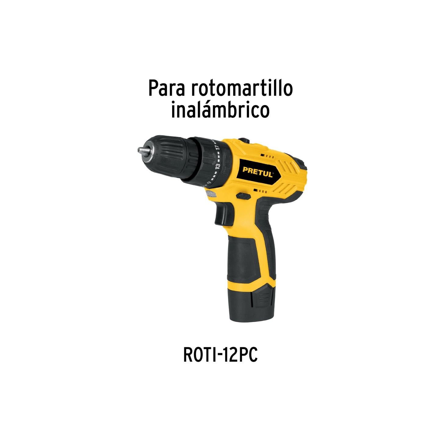 Batería de ion litio de 12 V con capacidad de 2 Ah