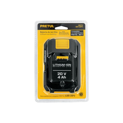 Batería ion litio, 20V, 4 Ah · vista 5