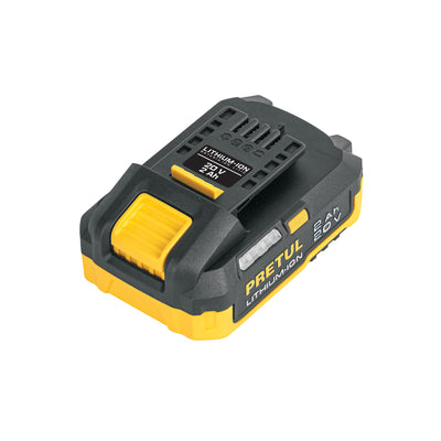 Batería de ion litio de 20 V con capacidad de 2 Ah