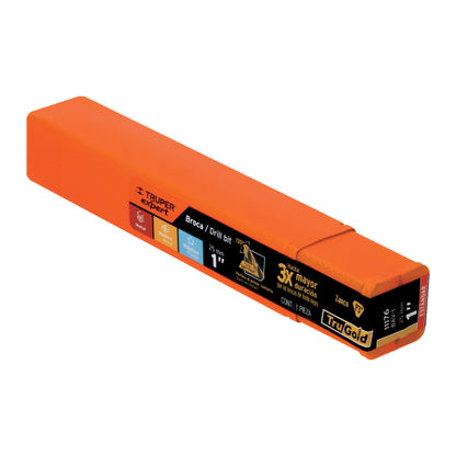 Broca HSS 1 pulg Trugold para metal con punta Split Point