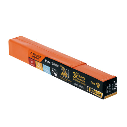Broca HSS 7/8 pulg Trugold para metal con punta Split Point
