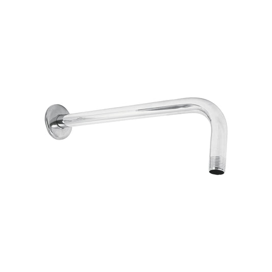 Brazo recto de 30 cm con chapetón para regadera