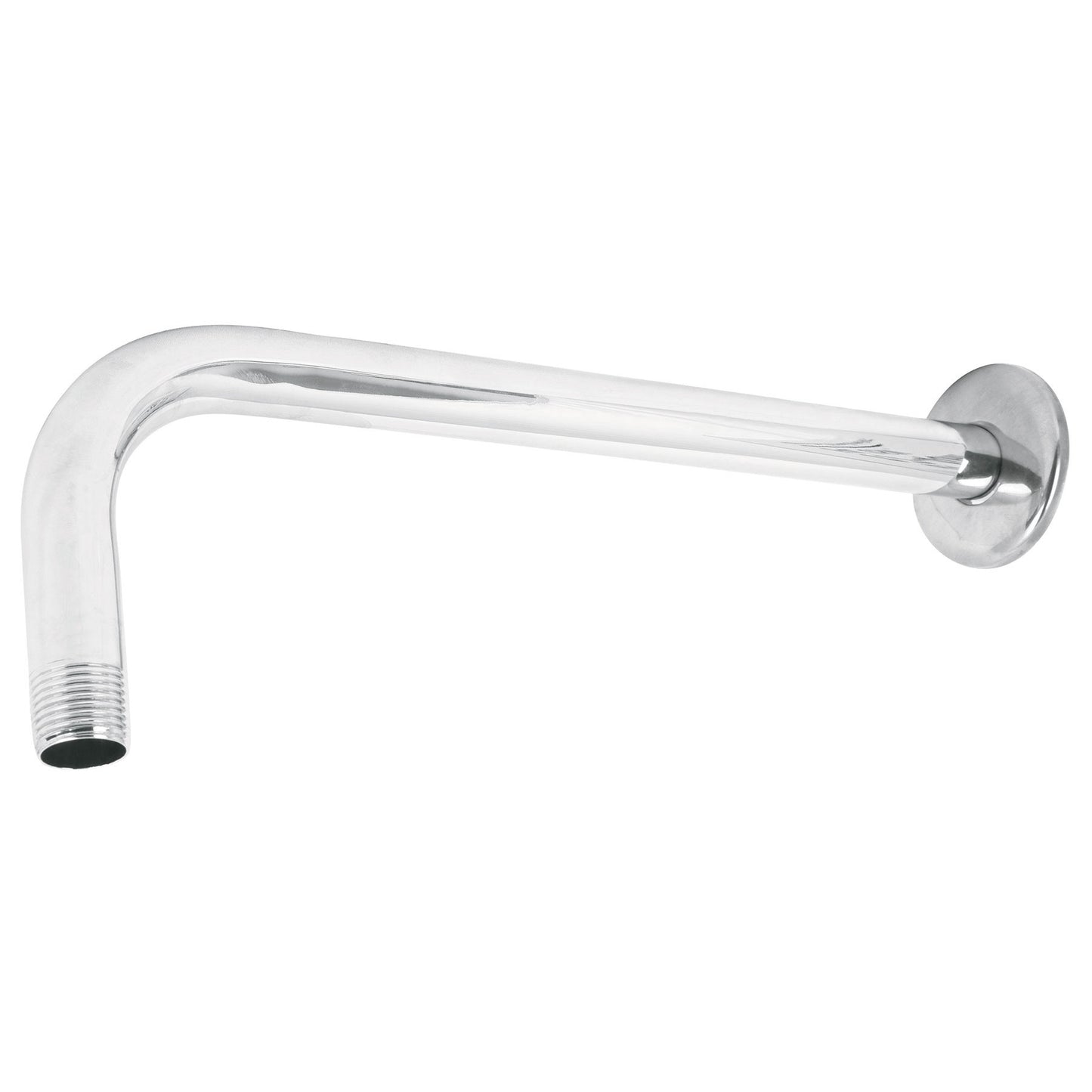 Brazo recto de 30 cm con chapetón para regadera