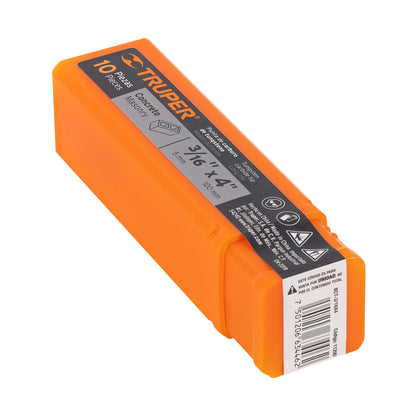 Broca para concreto de 3/16 x 4 in con punta de carburo de tungsteno