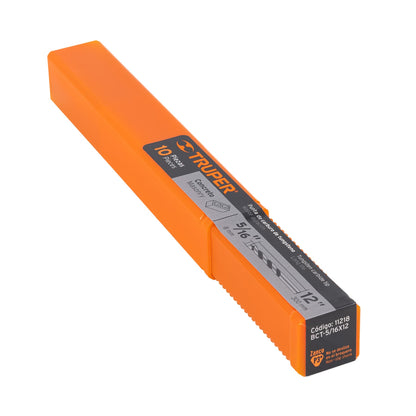 Broca para concreto de 5/16 x 12 in con punta de carburo de tungsteno