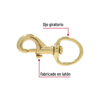 Bandola Destorcedora Latón 1 Pulgada